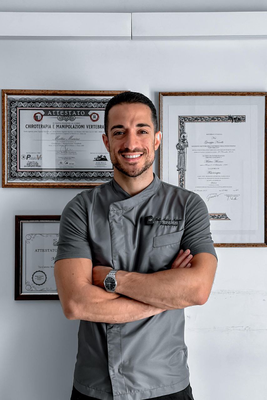 Ritratto di Matteo Marino, fisioterapista